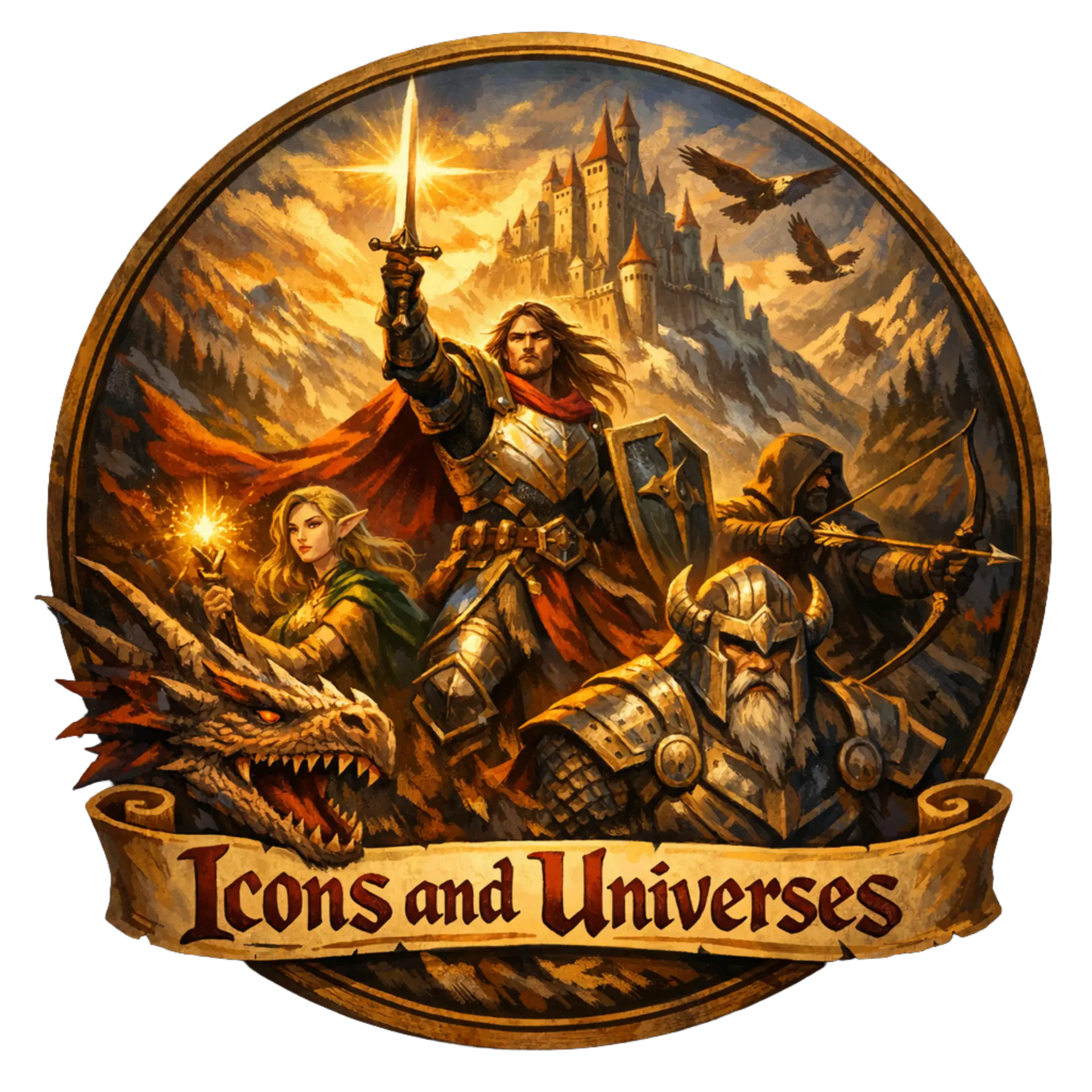 Icons and Universes logo