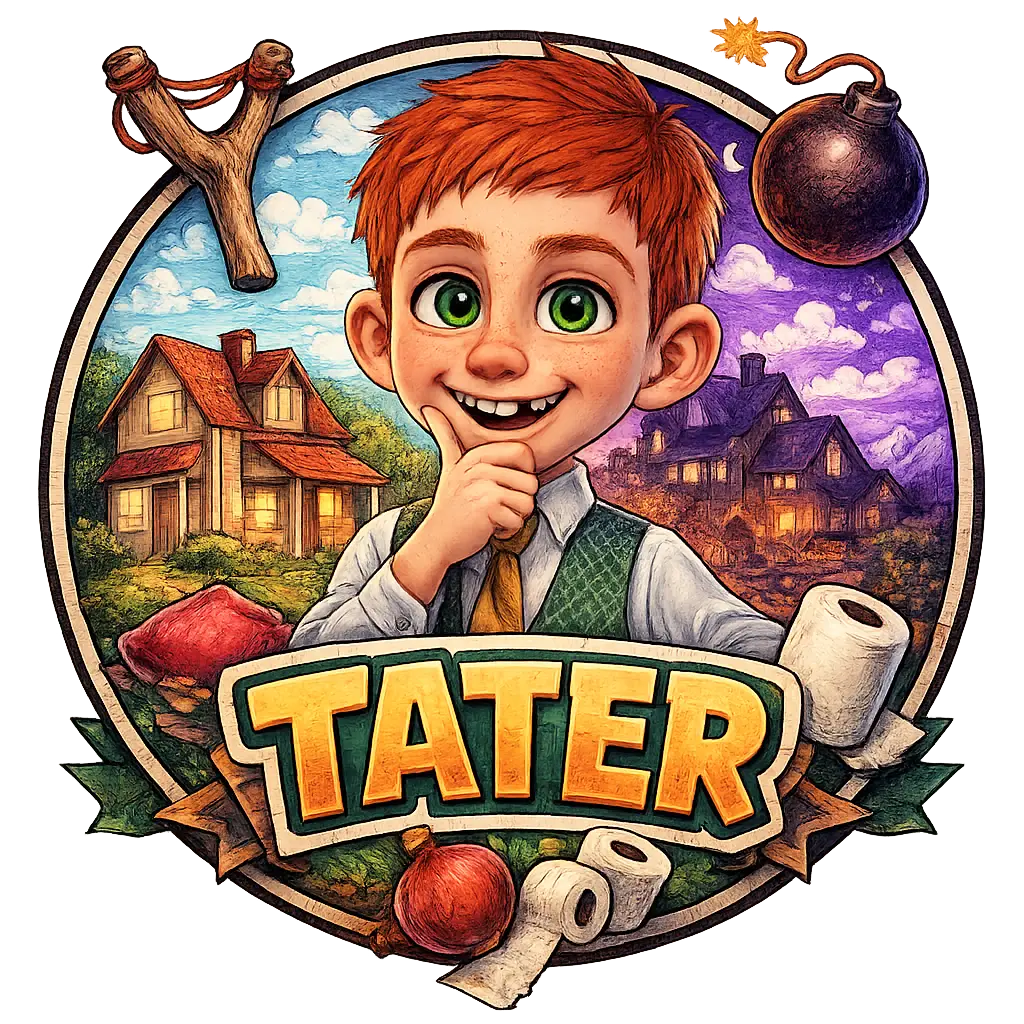 Tater Character Logo